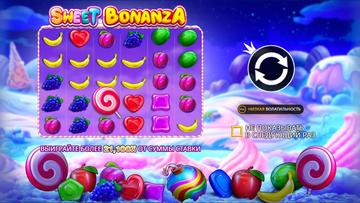 Sweet Bonanza Mostbet-də: oyun sahəsi